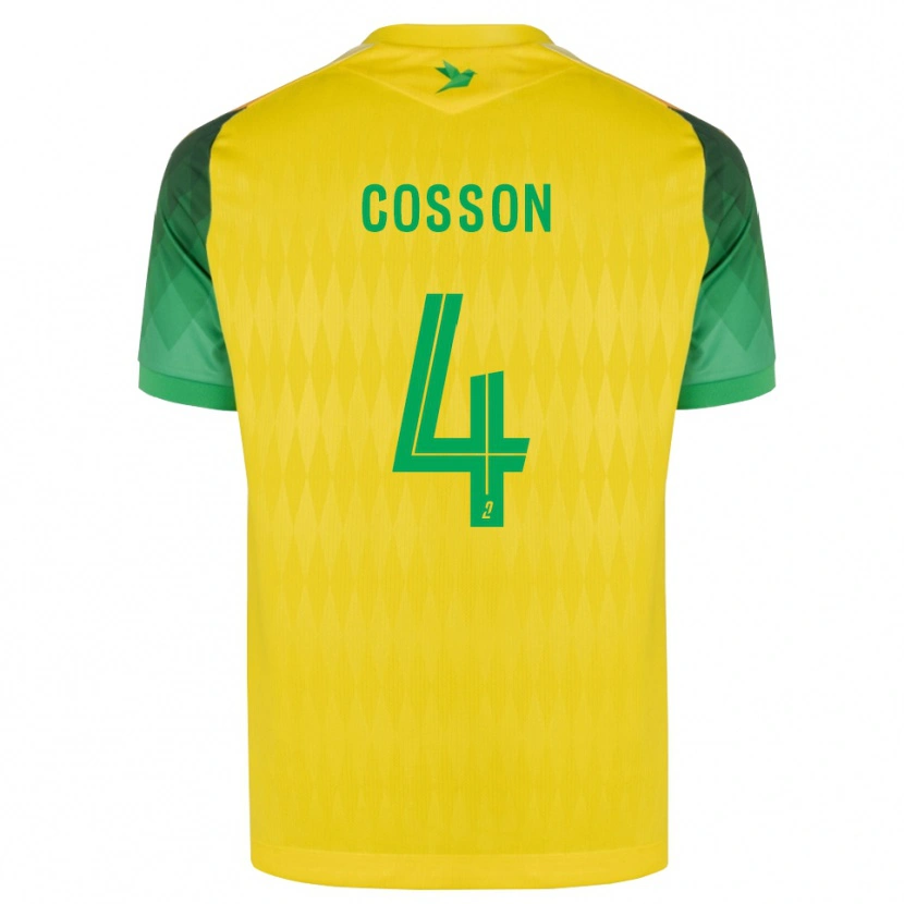 Danxen Damen Maureen Cosson #4 Gelb Grün Rot Heimtrikot Trikot 2026/27 T-Shirt