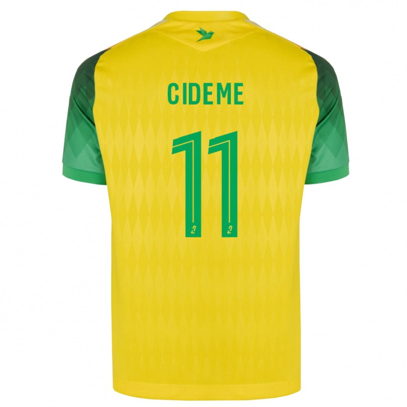 Danxen Damen Evan Cidémé #11 Gelb Grün Rot Heimtrikot Trikot 2026/27 T-Shirt