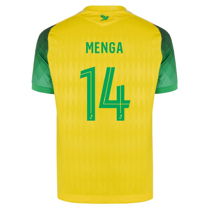 Danxen Damen Marlone Menga #14 Gelb Grün Rot Heimtrikot Trikot 2026/27 T-Shirt