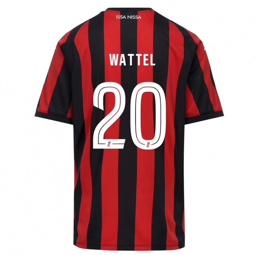 Danxen Damen Sami Wattel #20 Rot Schwarz Weiß Heimtrikot Trikot 2026/27 T-Shirt