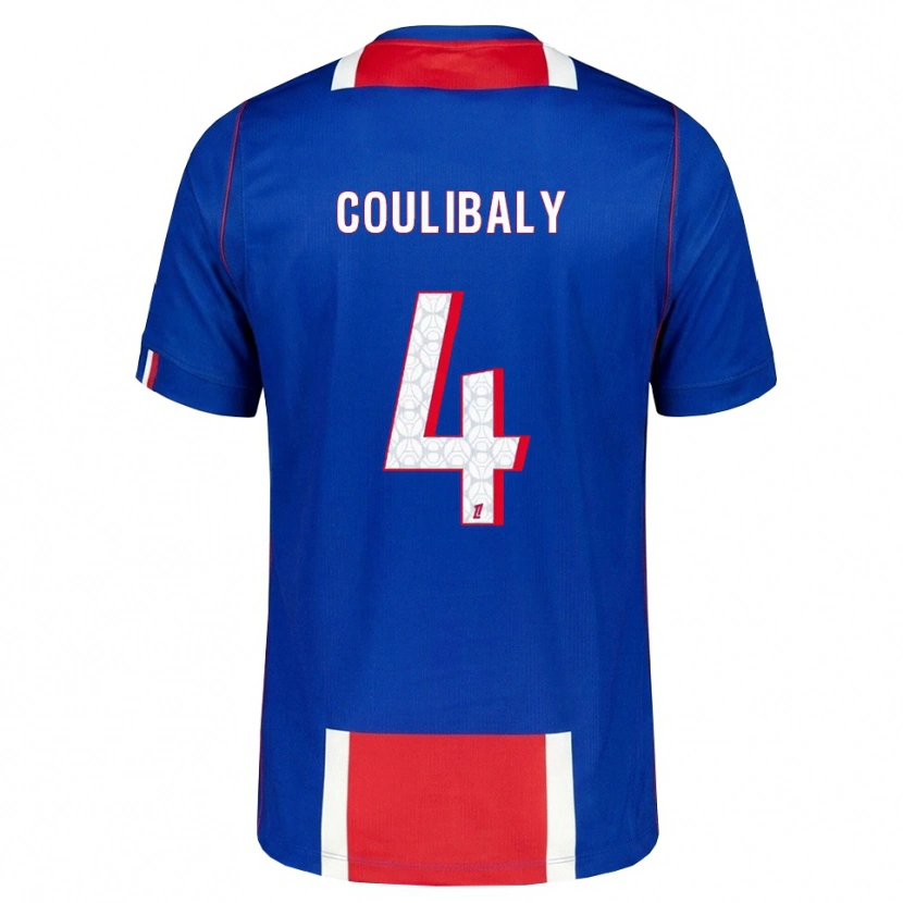 Danxen Damen Samba Coulibaly #4 Rot Weiß Blau Heimtrikot Trikot 2026/27 T-Shirt