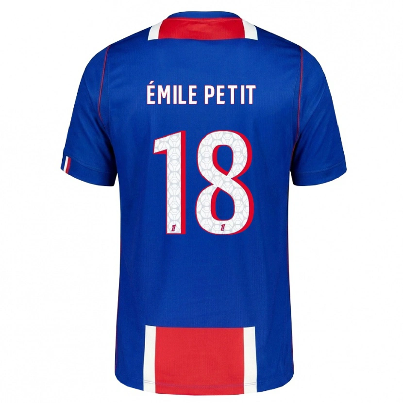 Danxen Damen Noé Émile Petit #18 Rot Weiß Blau Heimtrikot Trikot 2026/27 T-Shirt