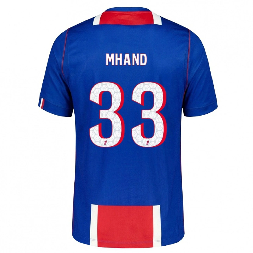 Danxen Damen Ilian Mhand #33 Rot Weiß Blau Heimtrikot Trikot 2026/27 T-Shirt