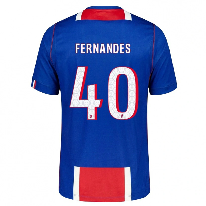 Danxen Damen Alyssa Fernandes #40 Rot Weiß Blau Heimtrikot Trikot 2026/27 T-Shirt
