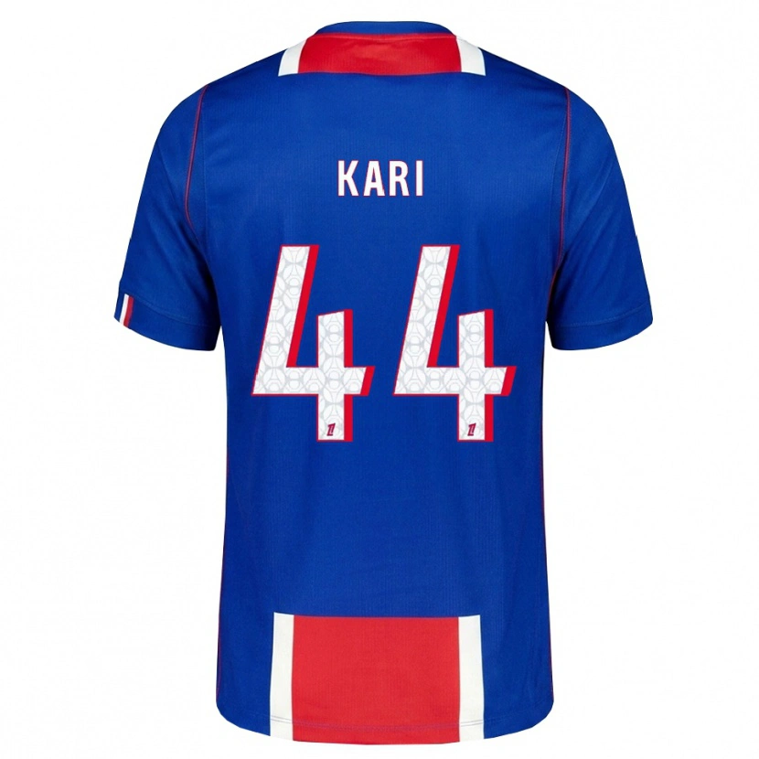 Danxen Damen Ayman Kari #44 Rot Weiß Blau Heimtrikot Trikot 2026/27 T-Shirt
