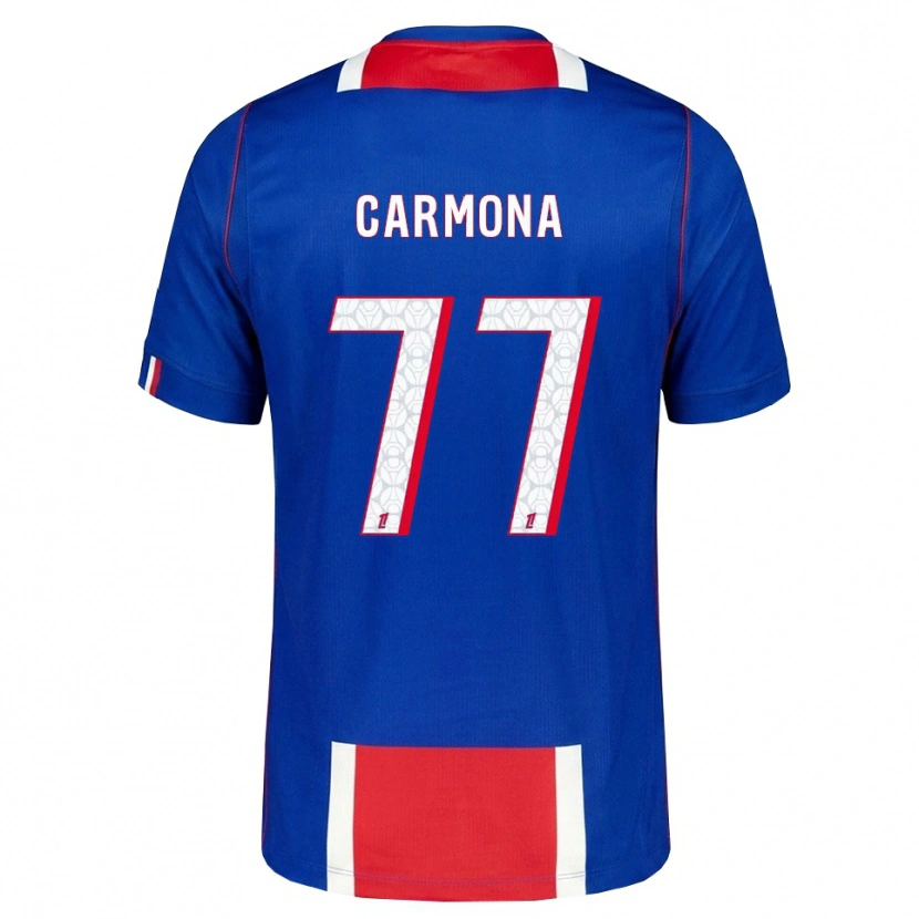 Danxen Damen Olga Carmona #77 Rot Weiß Blau Heimtrikot Trikot 2026/27 T-Shirt