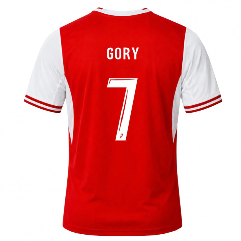 Danxen Damen Abdoulaye Gory #7 Rot Weiß Heimtrikot Trikot 2026/27 T-Shirt