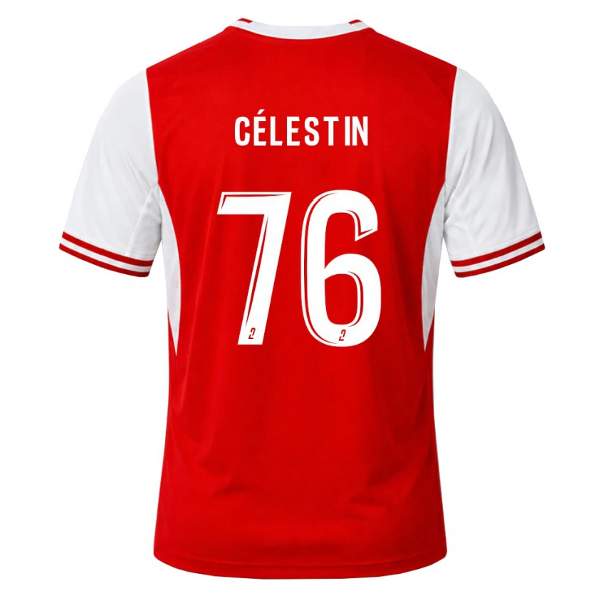 Danxen Damen Jean-Philippe Célestin #76 Rot Weiß Heimtrikot Trikot 2026/27 T-Shirt
