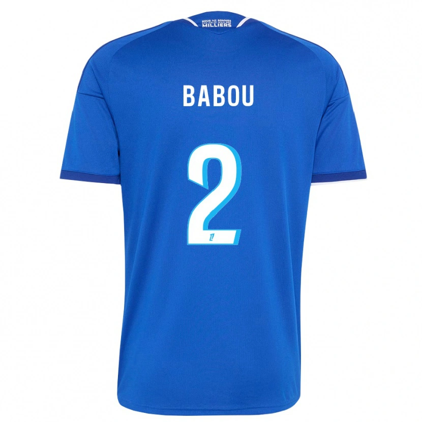 Danxen Damen Marème Babou #2 Königsblau Weiß Heimtrikot Trikot 2026/27 T-Shirt