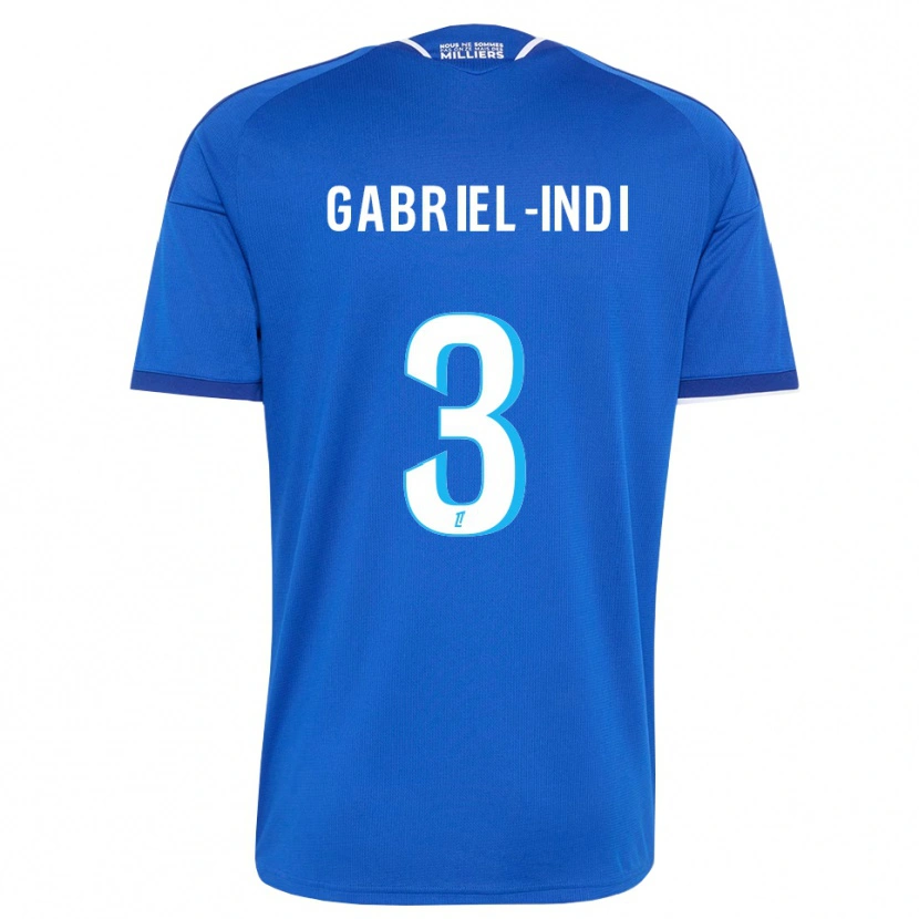Danxen Damen Amizade Gabriel-Indi #3 Königsblau Weiß Heimtrikot Trikot 2026/27 T-Shirt