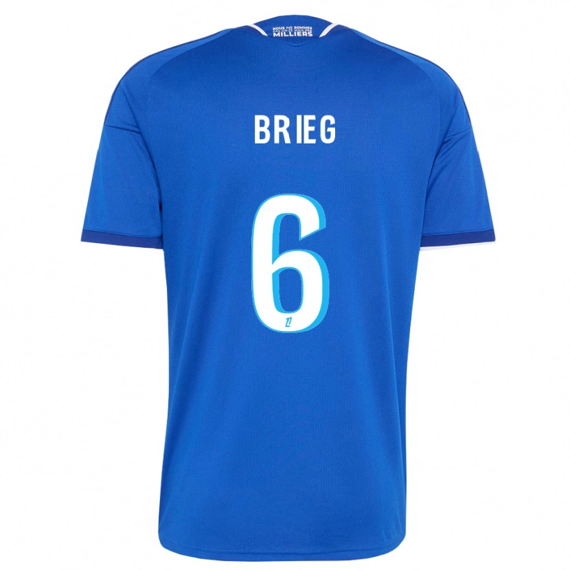 Danxen Damen Redouan Brieg #6 Königsblau Weiß Heimtrikot Trikot 2026/27 T-Shirt