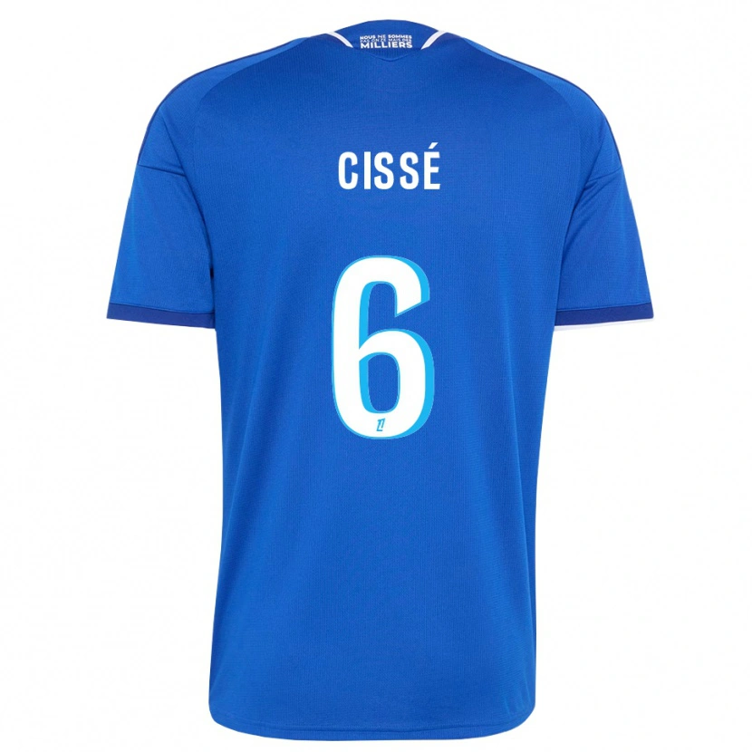 Danxen Damen Amadou Cissé #6 Königsblau Weiß Heimtrikot Trikot 2026/27 T-Shirt