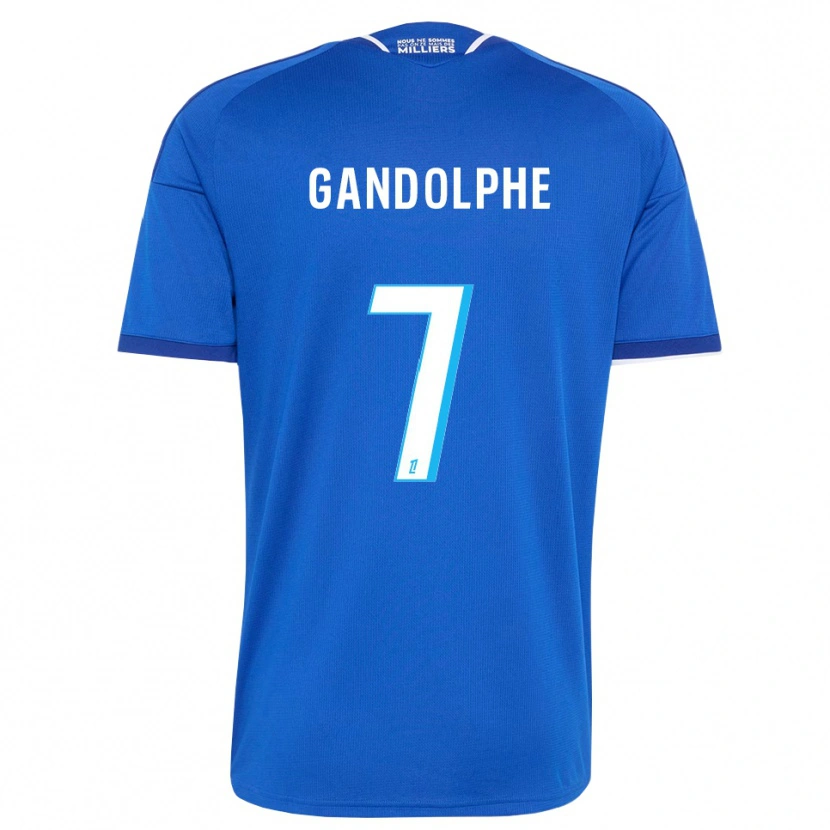 Danxen Damen Adrien Gandolphe #7 Königsblau Weiß Heimtrikot Trikot 2026/27 T-Shirt
