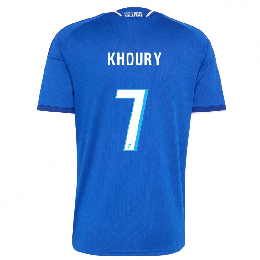 Danxen Damen Pilar Khoury #7 Königsblau Weiß Heimtrikot Trikot 2026/27 T-Shirt