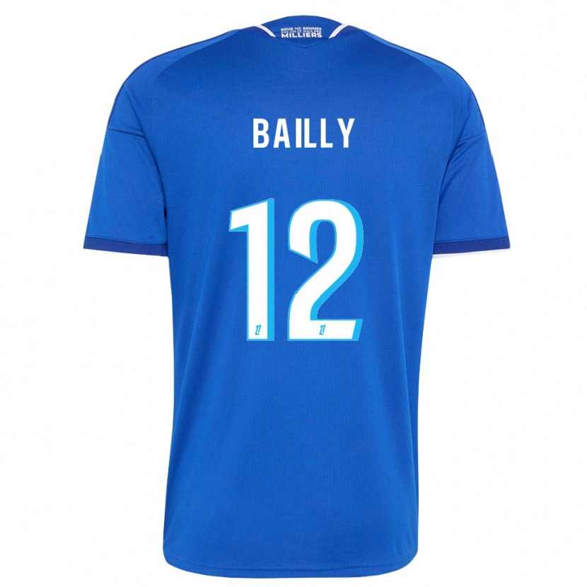 Danxen Damen Melvine Bailly #12 Königsblau Weiß Heimtrikot Trikot 2026/27 T-Shirt