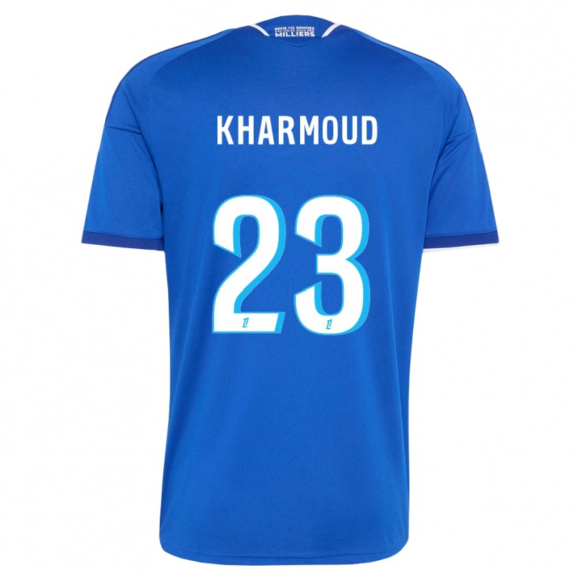 Danxen Damen Rayan Kharmoud #23 Königsblau Weiß Heimtrikot Trikot 2026/27 T-Shirt