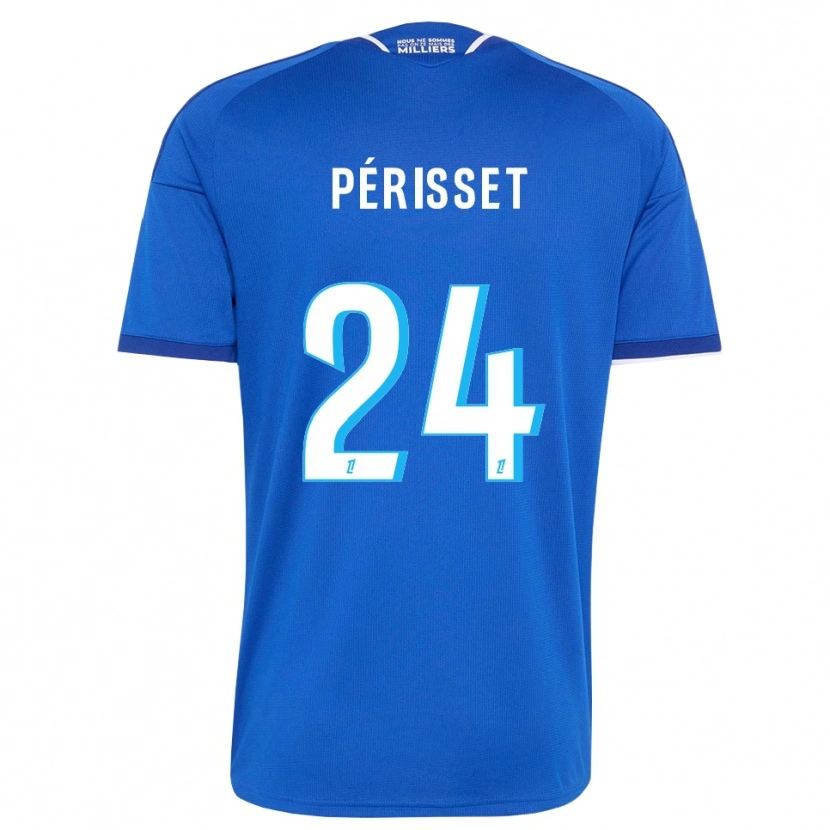 Danxen Damen Ève Périsset #24 Königsblau Weiß Heimtrikot Trikot 2026/27 T-Shirt