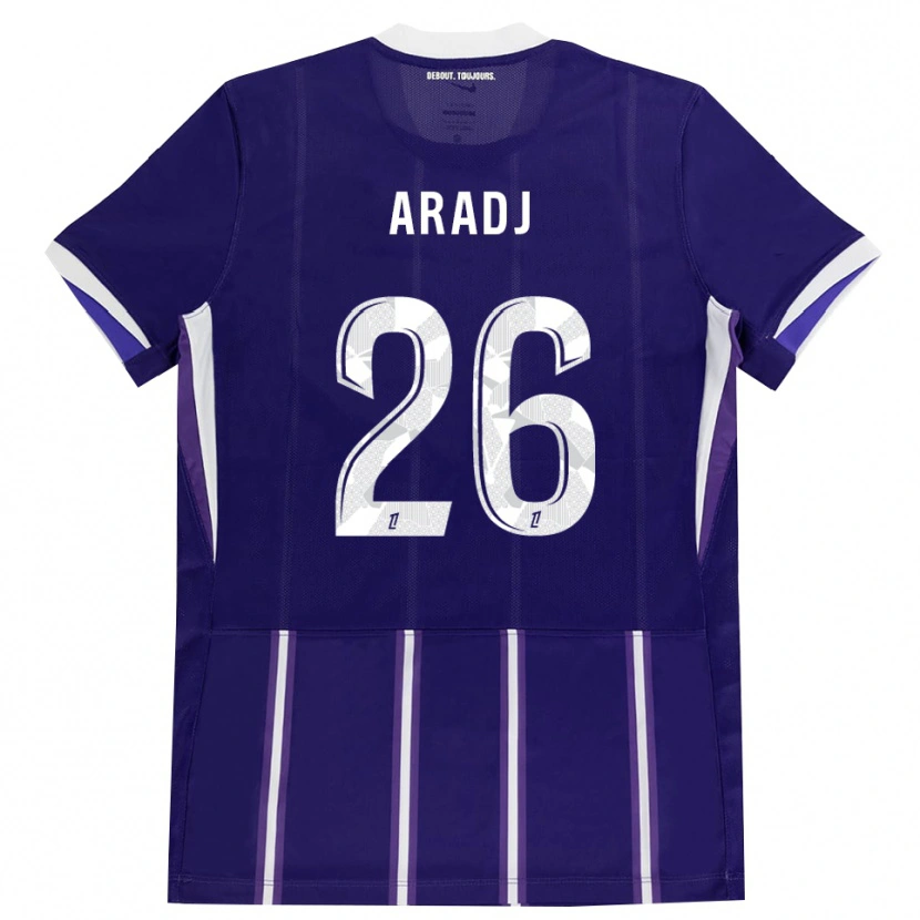 Danxen Damen Ylies Aradj #26 Lila Weiß Heimtrikot Trikot 2026/27 T-Shirt