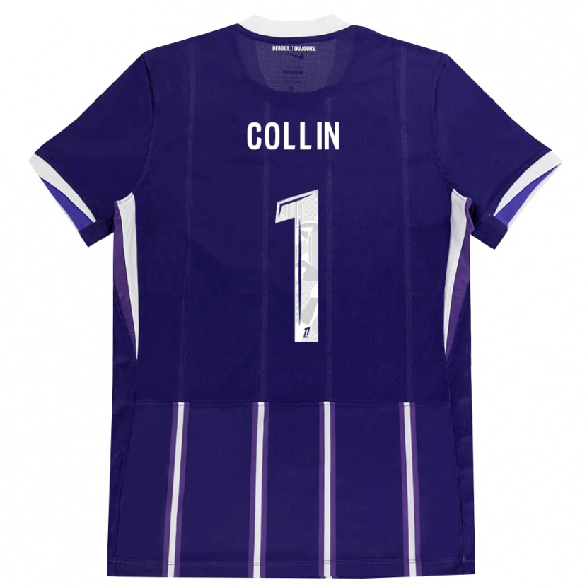 Danxen Damen Théo Collin #1 Lila Weiß Heimtrikot Trikot 2026/27 T-Shirt