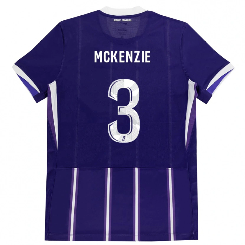 Danxen Damen Mark Mckenzie #3 Lila Weiß Heimtrikot Trikot 2026/27 T-Shirt
