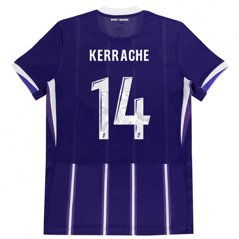 Danxen Damen Marina Kerrache #14 Lila Weiß Heimtrikot Trikot 2026/27 T-Shirt