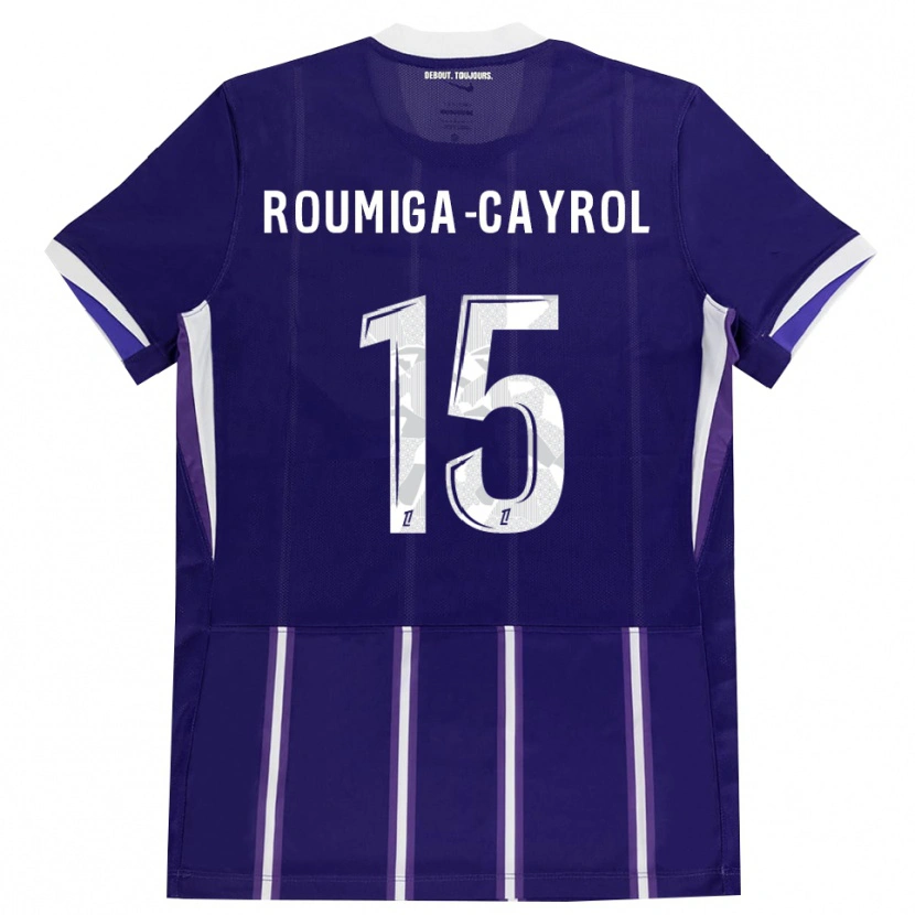 Danxen Damen Sonia Roumiga-Cayrol #15 Lila Weiß Heimtrikot Trikot 2026/27 T-Shirt