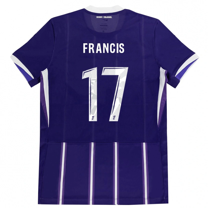 Danxen Damen Abu Francis #17 Lila Weiß Heimtrikot Trikot 2026/27 T-Shirt