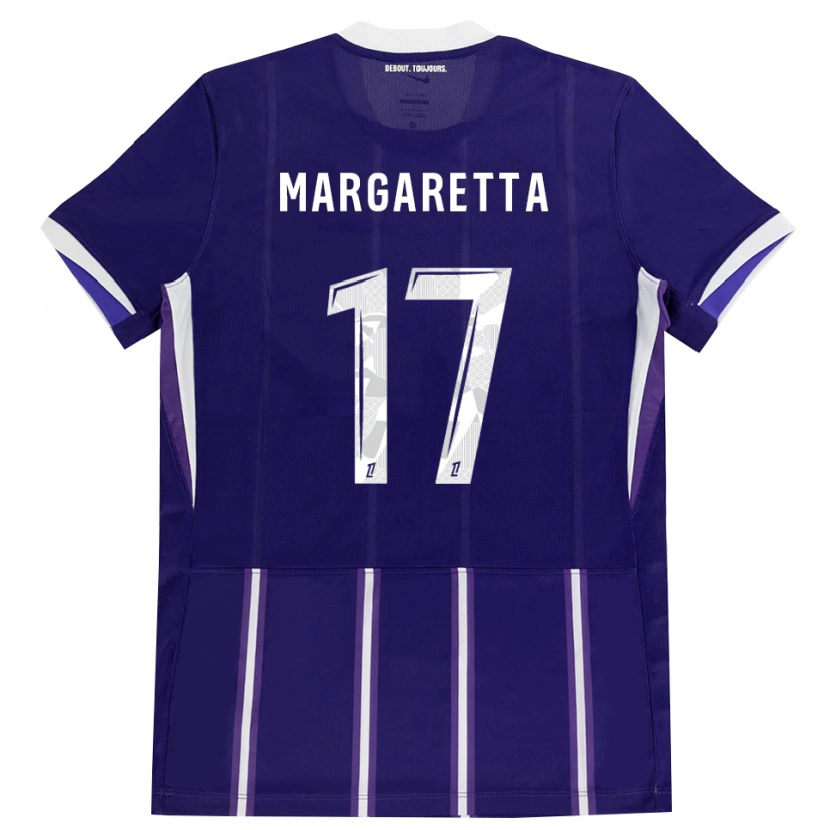 Danxen Damen Jessica Margaretta #17 Lila Weiß Heimtrikot Trikot 2026/27 T-Shirt