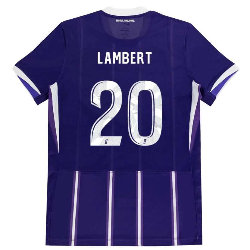 Danxen Damen Sarah Lambert #20 Lila Weiß Heimtrikot Trikot 2026/27 T-Shirt