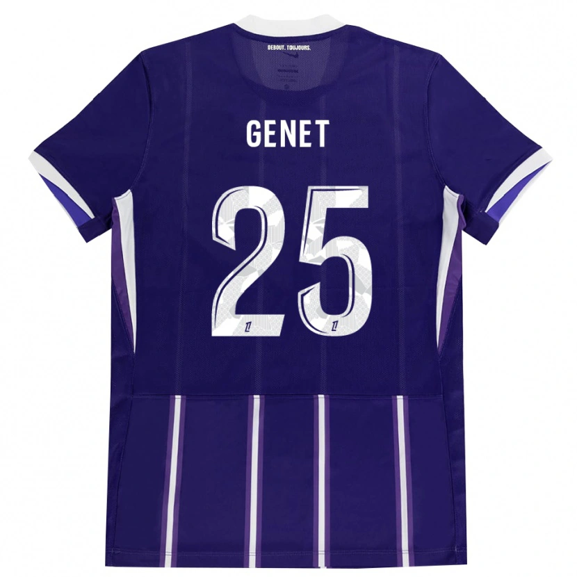 Danxen Damen Marine Genet #25 Lila Weiß Heimtrikot Trikot 2026/27 T-Shirt