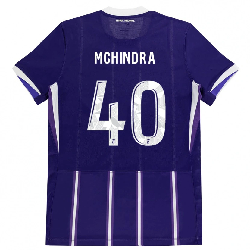 Danxen Damen Naime Said Mchindra #40 Lila Weiß Heimtrikot Trikot 2026/27 T-Shirt