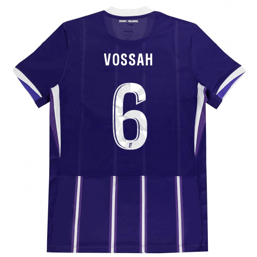 Danxen Damen Alexis Vossah #6 Lila Weiß Heimtrikot Trikot 2026/27 T-Shirt