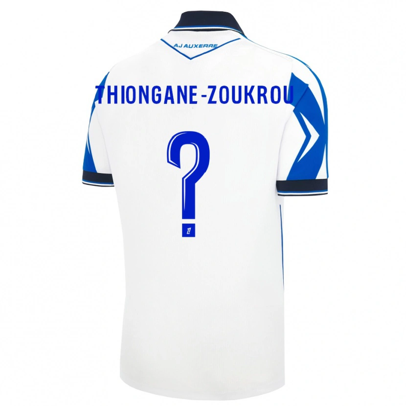 Danxen Damen Ackah-Tidiane Zoukrou #0 Schwarz Weiß Blau Heimtrikot Trikot 2026/27 T-Shirt