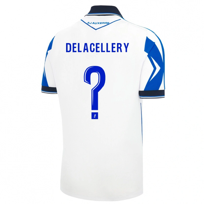 Danxen Damen Coralie Delacellery #0 Schwarz Weiß Blau Heimtrikot Trikot 2026/27 T-Shirt