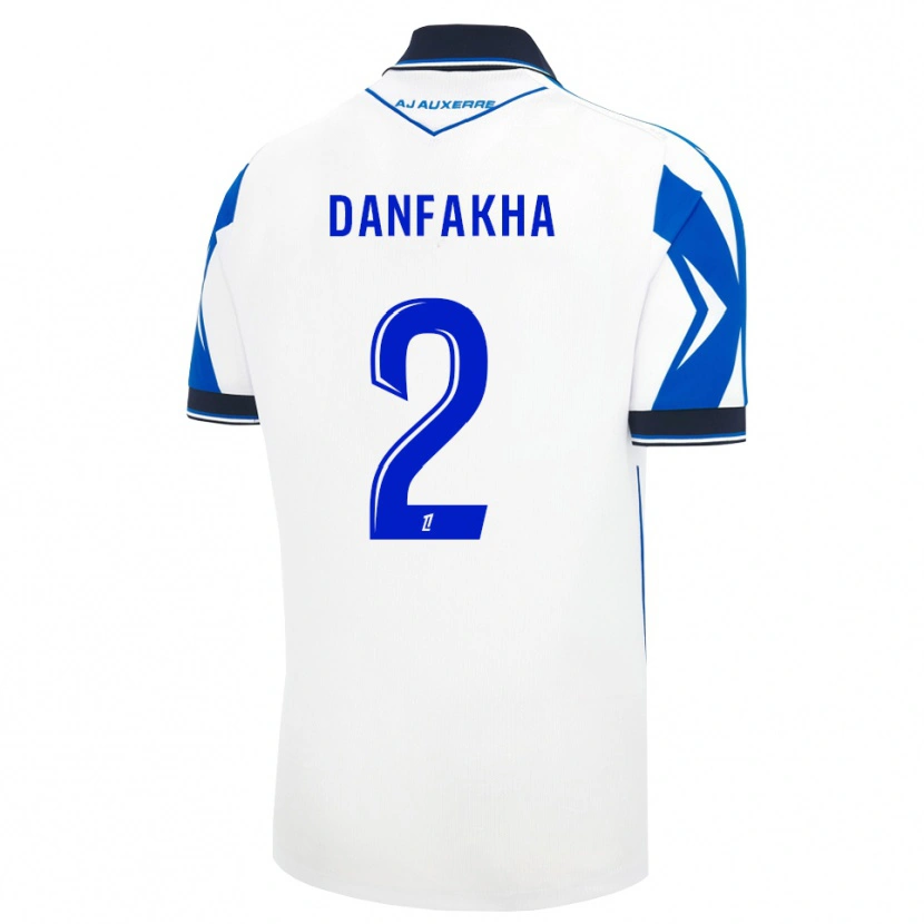 Danxen Damen Salimou Danfakha #2 Schwarz Weiß Blau Heimtrikot Trikot 2026/27 T-Shirt