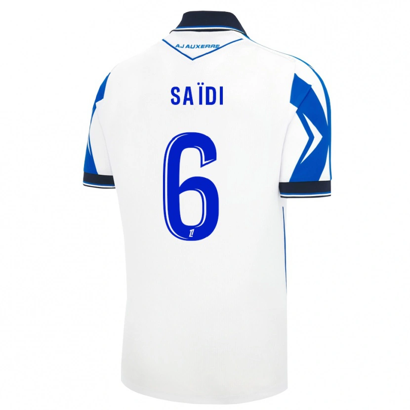 Danxen Damen Elyes Saïdi #6 Schwarz Weiß Blau Heimtrikot Trikot 2026/27 T-Shirt