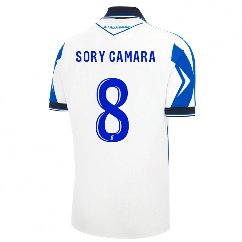 Danxen Damen Ibrahima Sory Camara #8 Schwarz Weiß Blau Heimtrikot Trikot 2026/27 T-Shirt