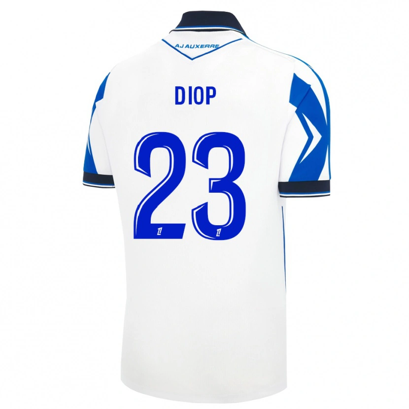 Danxen Damen Mamadou Diop #23 Schwarz Weiß Blau Heimtrikot Trikot 2026/27 T-Shirt
