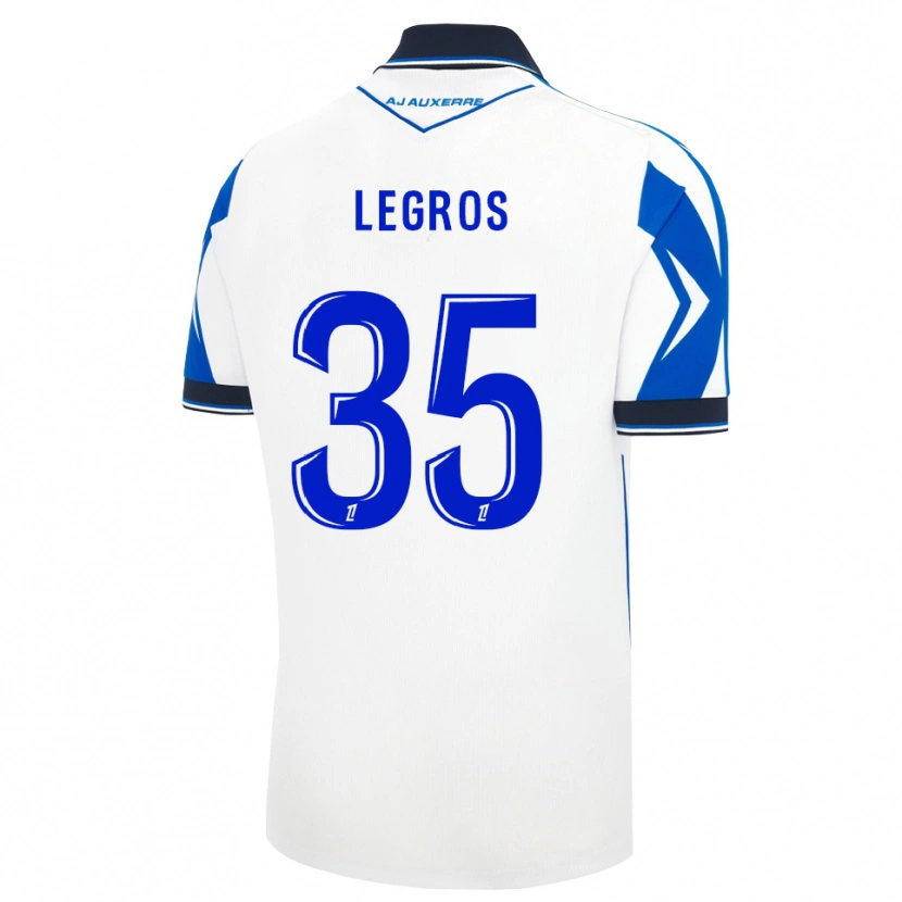 Danxen Damen Elikya Legros #35 Schwarz Weiß Blau Heimtrikot Trikot 2026/27 T-Shirt
