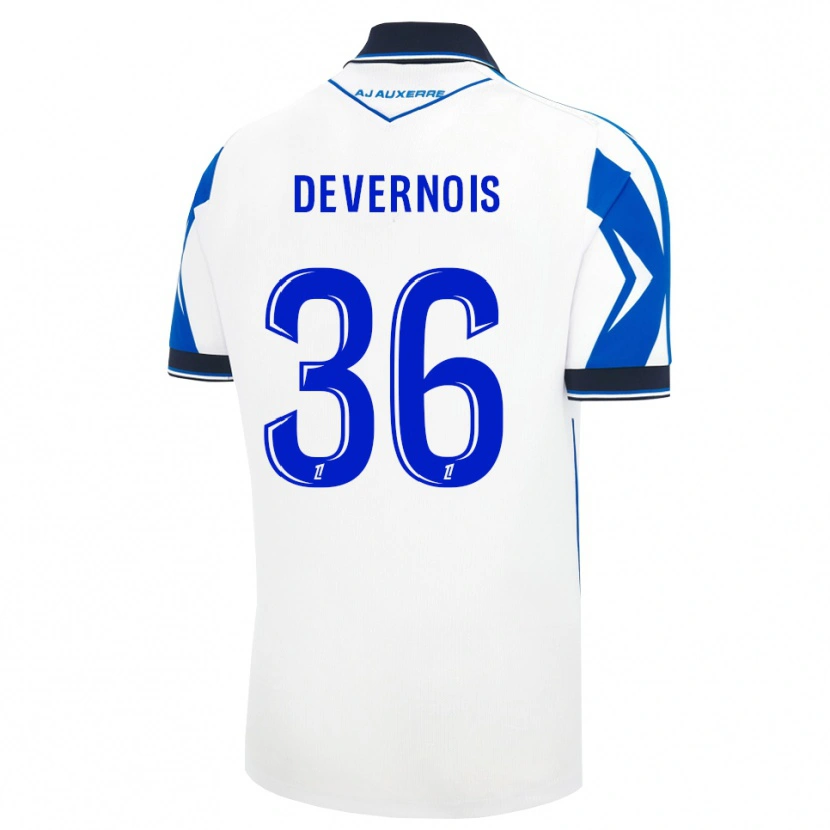 Danxen Damen Tidiane Devernois #36 Schwarz Weiß Blau Heimtrikot Trikot 2026/27 T-Shirt