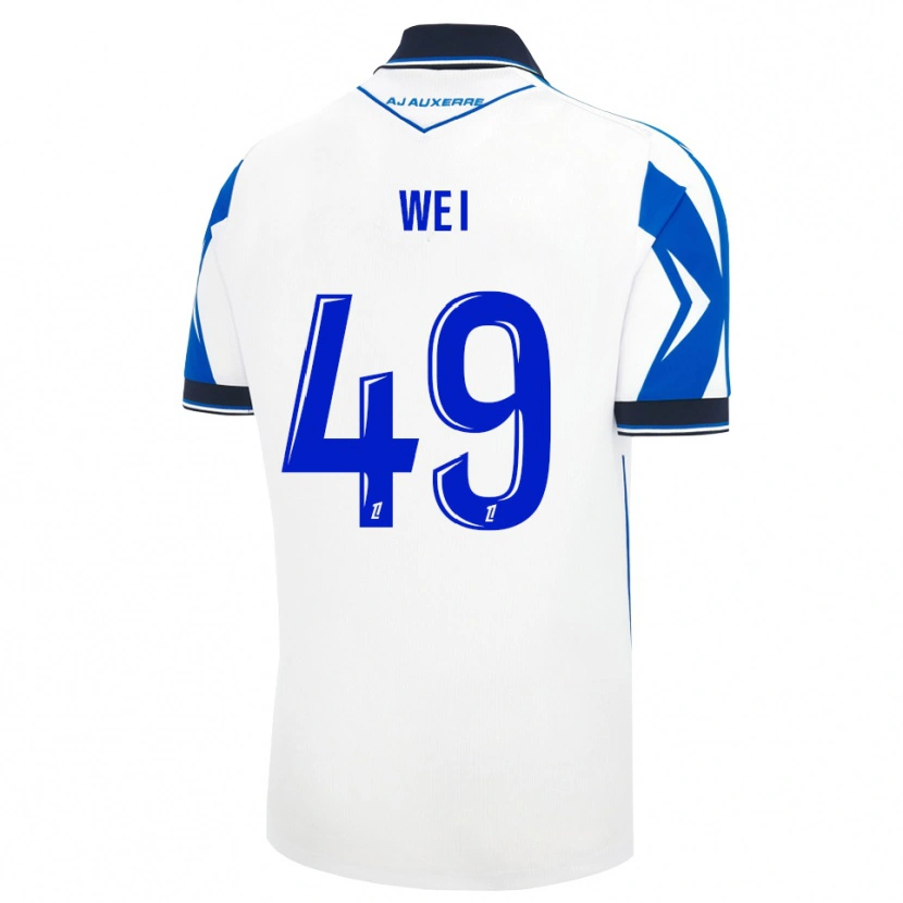 Danxen Damen Xiangxin Wei #49 Schwarz Weiß Blau Heimtrikot Trikot 2026/27 T-Shirt