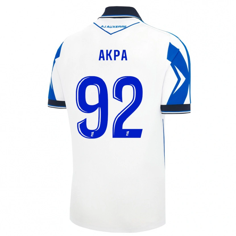 Danxen Damen Clément Akpa #92 Schwarz Weiß Blau Heimtrikot Trikot 2026/27 T-Shirt