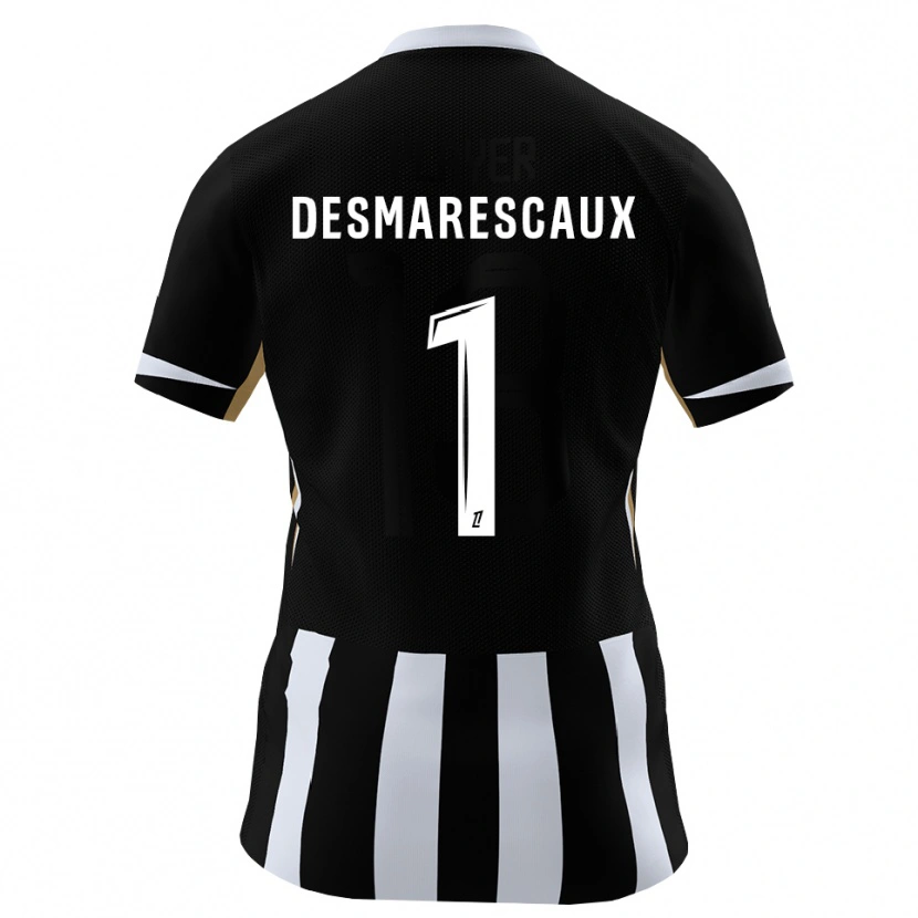 Danxen Damen Émile Desmarescaux #1 Schwarz Blau Heimtrikot Trikot 2026/27 T-Shirt