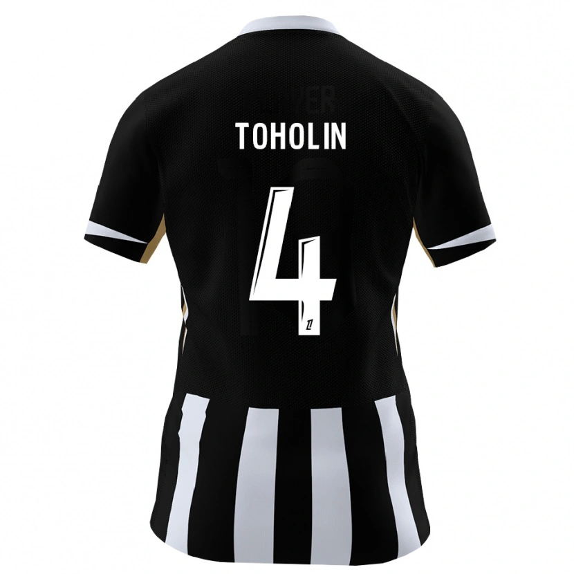 Danxen Damen Haris Toholin #4 Schwarz Blau Heimtrikot Trikot 2026/27 T-Shirt