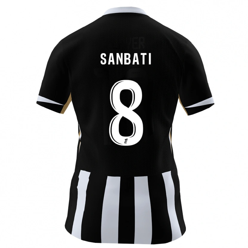 Danxen Damen Salim Sanbati #8 Schwarz Blau Heimtrikot Trikot 2026/27 T-Shirt