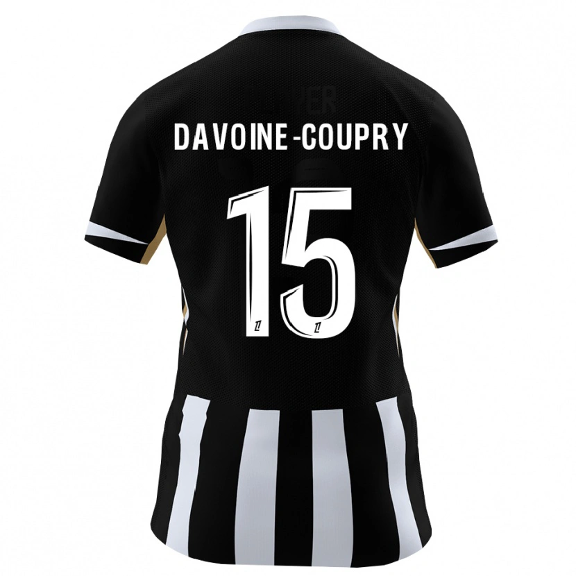 Danxen Damen Eliot Davoine-Coupry #15 Schwarz Blau Heimtrikot Trikot 2026/27 T-Shirt
