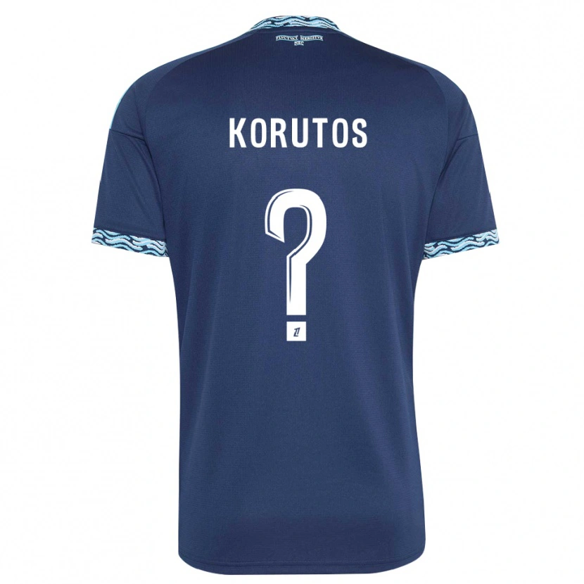 Danxen Damen Ayethan Korutos #0 Stahlblau Weiß Heimtrikot Trikot 2026/27 T-Shirt