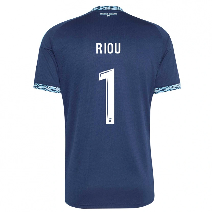 Danxen Damen Remy Riou #1 Stahlblau Weiß Heimtrikot Trikot 2026/27 T-Shirt