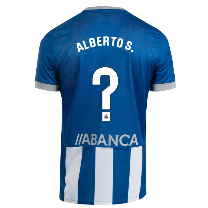 Danxen Damen Alberto Sánchez #0 Blau Grau Weiß Heimtrikot Trikot 2026/27 T-Shirt