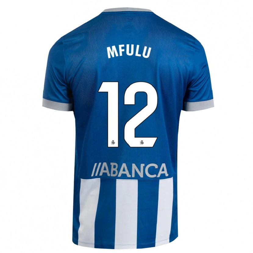 Danxen Damen Nuke Mfulu #12 Blau Grau Weiß Heimtrikot Trikot 2026/27 T-Shirt